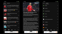 Football Live Score and News Android App Screenshot 1