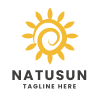 Nature Sun Pro Logo Template