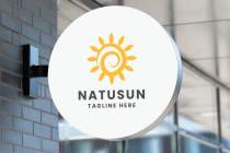 Nature Sun Pro Logo Template Screenshot 2