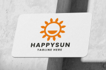 Happy Sun Pro Logo Template Screenshot 4