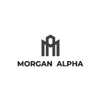 Monogram Alpha  AM letter logo design template