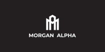 Monogram Alpha  AM letter logo design template Screenshot 1