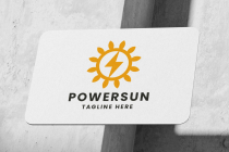 Power Sun Pro Logo Template Screenshot 4