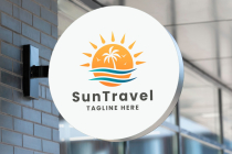 Sun Travel Pro Logo Template Screenshot 3
