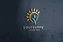 Your Sunny Pro Logo Template Screenshot 2