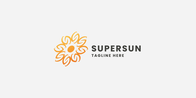 Super Sun Pro Logo Template