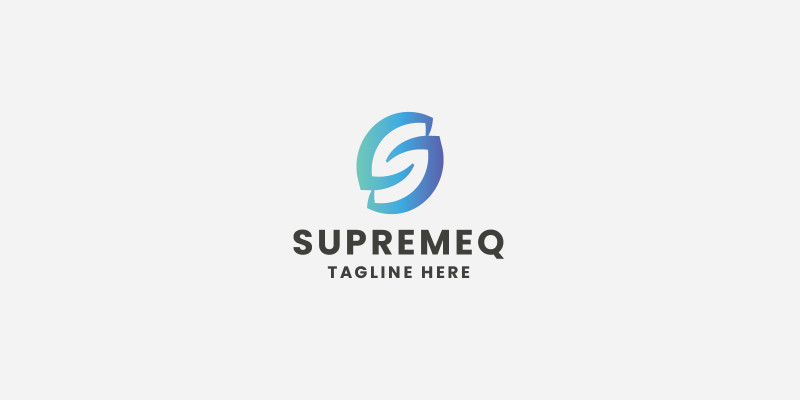 Supremeq Letter S Pro Logo Template