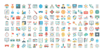 Business, Finance and Startup Color Vector Icons  Screenshot 2