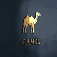 Camel Design Logo Template Vector File