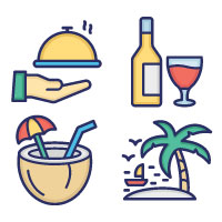 Summer and Holidays Icons