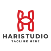 Hari Studio Letter H Pro Logo Template