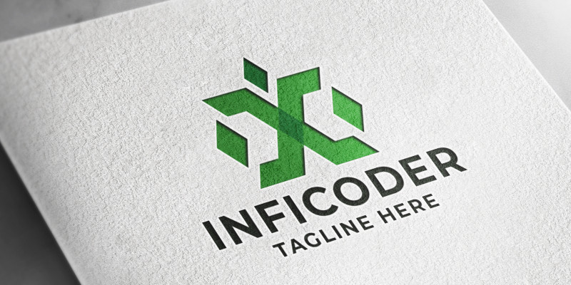 Infinity Coder Pro Logo Template