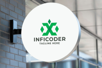 Infinity Coder Pro Logo Template Screenshot 1
