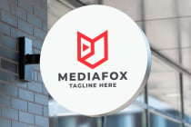 Media Fox Pro Logo Template Screenshot 1