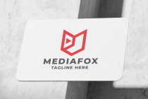 Media Fox Pro Logo Template Screenshot 2