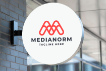 Medianorm Letter M Pro Logo Template Screenshot 1