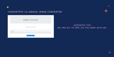 ConvertPix - Laravel Image Converter