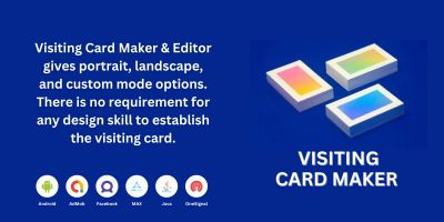 Visiting Card Maker - Android Source Code