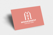 Modern Estate Letter M Pro Logo Template Screenshot 2