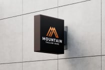 Mountain Tech Letter M Pro Logo Template Screenshot 2