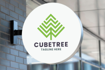 Cube Pine Tree Logo Screenshot 3