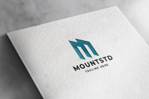 Mount Studio Letter M Pro Logo Screenshot 1