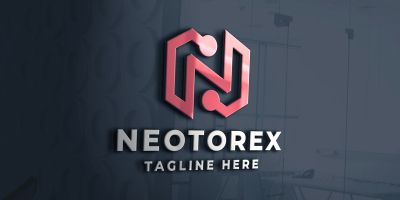 Neotorex Letter N Pro Logo