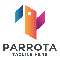 Parrota Bird Pro Logo Template