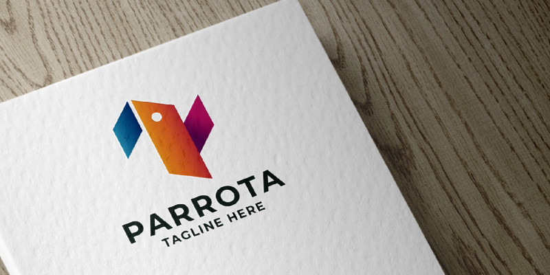 Parrota Bird Pro Logo Template