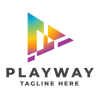 Play Way Pro Logo Template