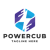 Power Cube Pro Logo Template