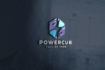 Power Cube Pro Logo Template Screenshot 1