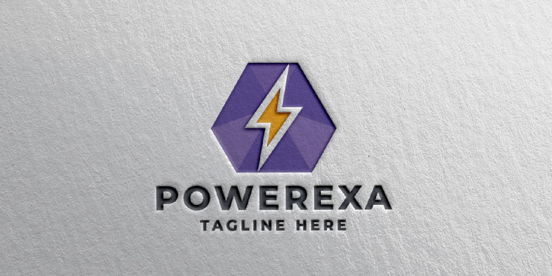 Powerexa Pro Logo Template