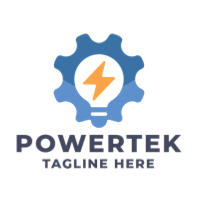 Powertek Pro Logo Template