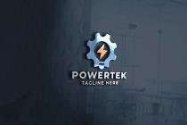 Powertek Pro Logo Template Screenshot 1