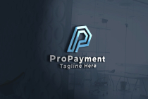 Professional Payment Letter P Logo Template Screenshot 1