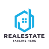 Real Estate Buiding Sale Pro Logo Template