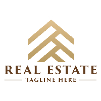 Luxury Modern Building Real Estate Pro Logo