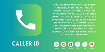 Caller ID  - Android App Source Code