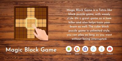 Magic Block Game  Android Source Code