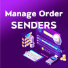 Manage Order Senders For OpenCart