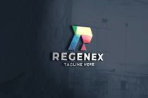 Regenex Letter R Logo Template Screenshot 1