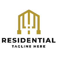 Residential Real Estate Pro Logo Template