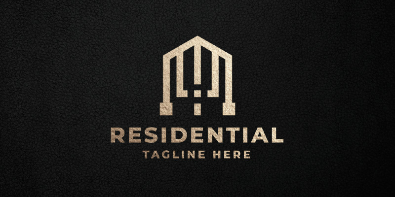 Residential Real Estate Pro Logo Template