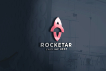 Rocketar Pro Logo Template Screenshot 1
