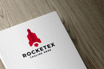 Rocketex Pro Logo Template Screenshot 2