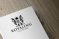 Royaling Letter R Pro Logo Template Screenshot 1