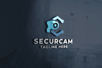 Secure Camera Pro Logo Template Screenshot 1
