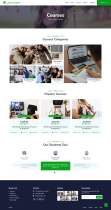 ​Learn-Online is a HTML5 Education Template Screenshot 4