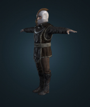 3D Gaming  Male Character Knight Soldier Low Poly Screenshot 4